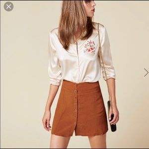 Reformation Kindling Skirt Size 10